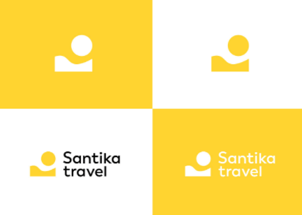 santika travel logo